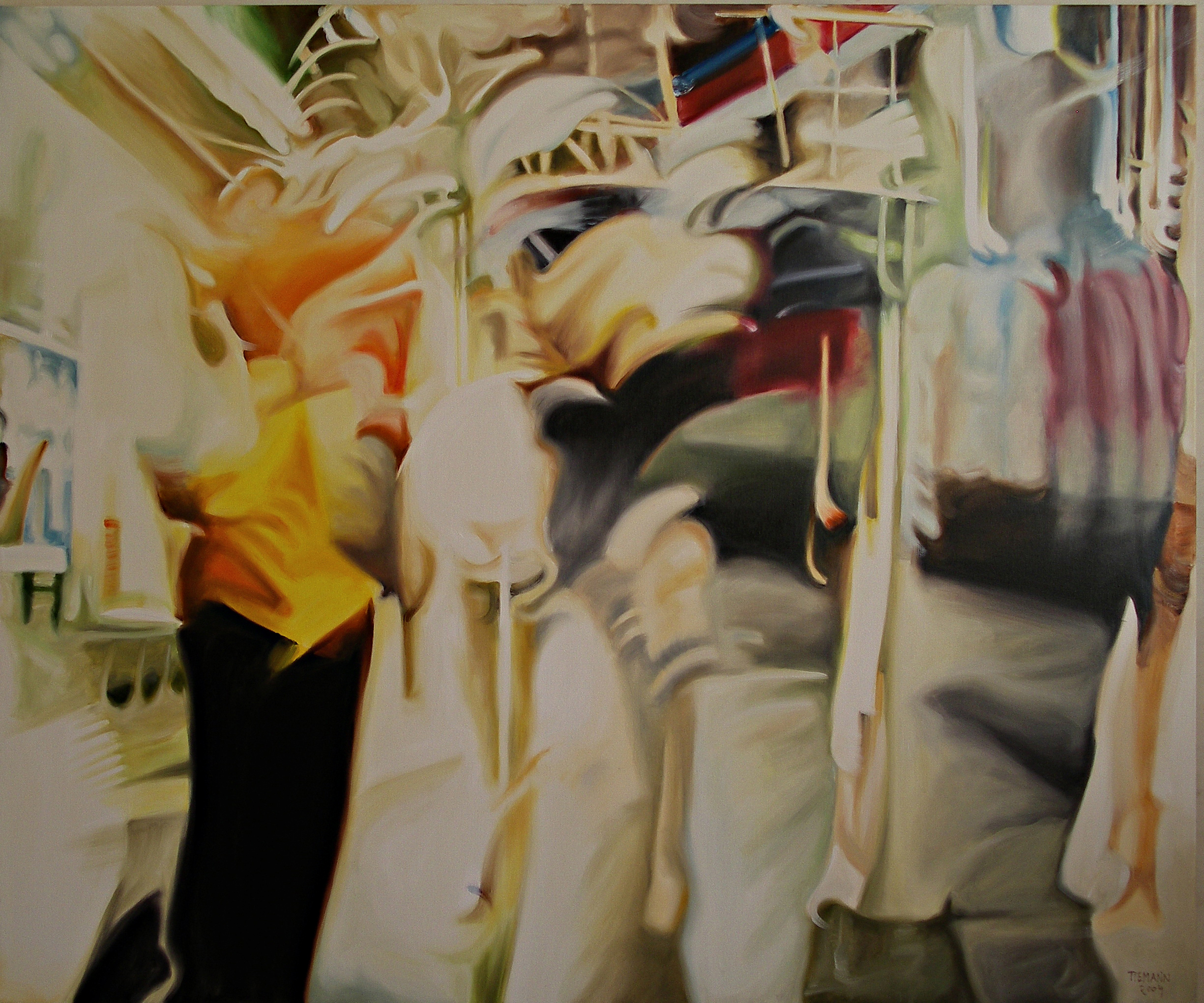 Begehrte Lage / Favour position, 2004, 180 x 150 cm, Oil on Canvas